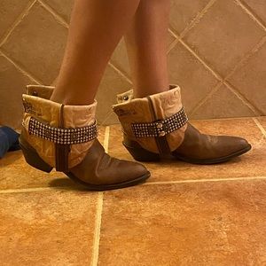 Hand made one of a kind Bootie